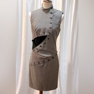 Alexander McQueen wool dress. IT 42, made in Portugal.